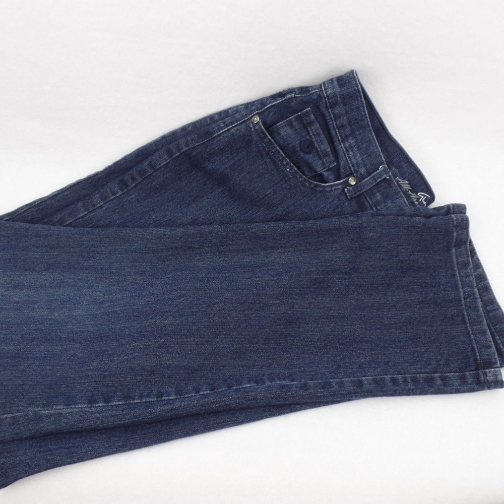 Gloria Vanderbilt Amanda Womens Blue Jeans Size 12